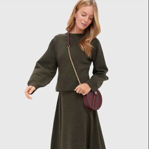 Tuckernuck Moss Green Ivey Sweater